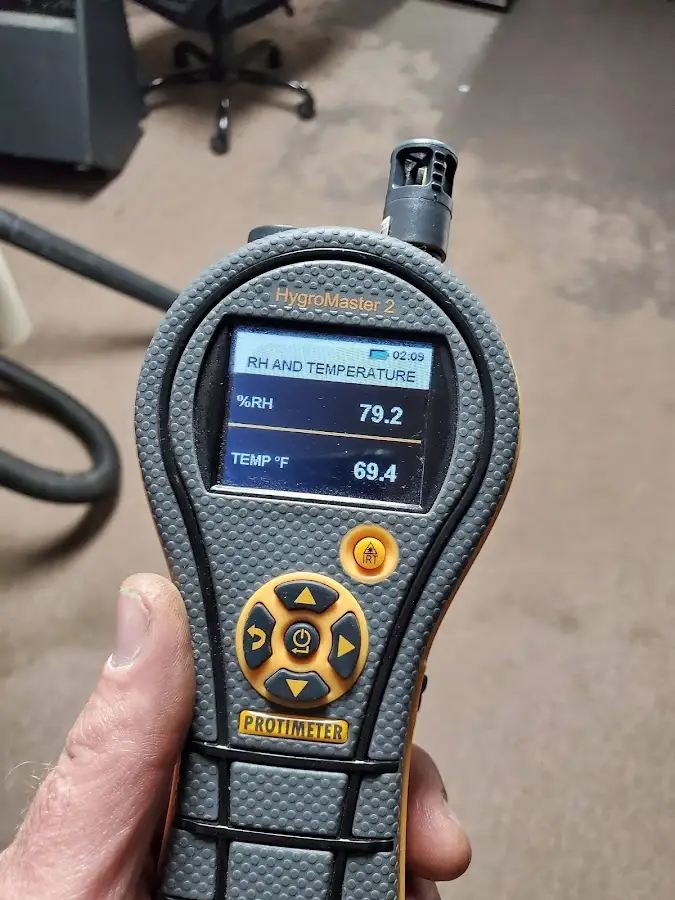 Moisture meter humidity assessment for Fire & Smoke Damage Restoration in Pequea