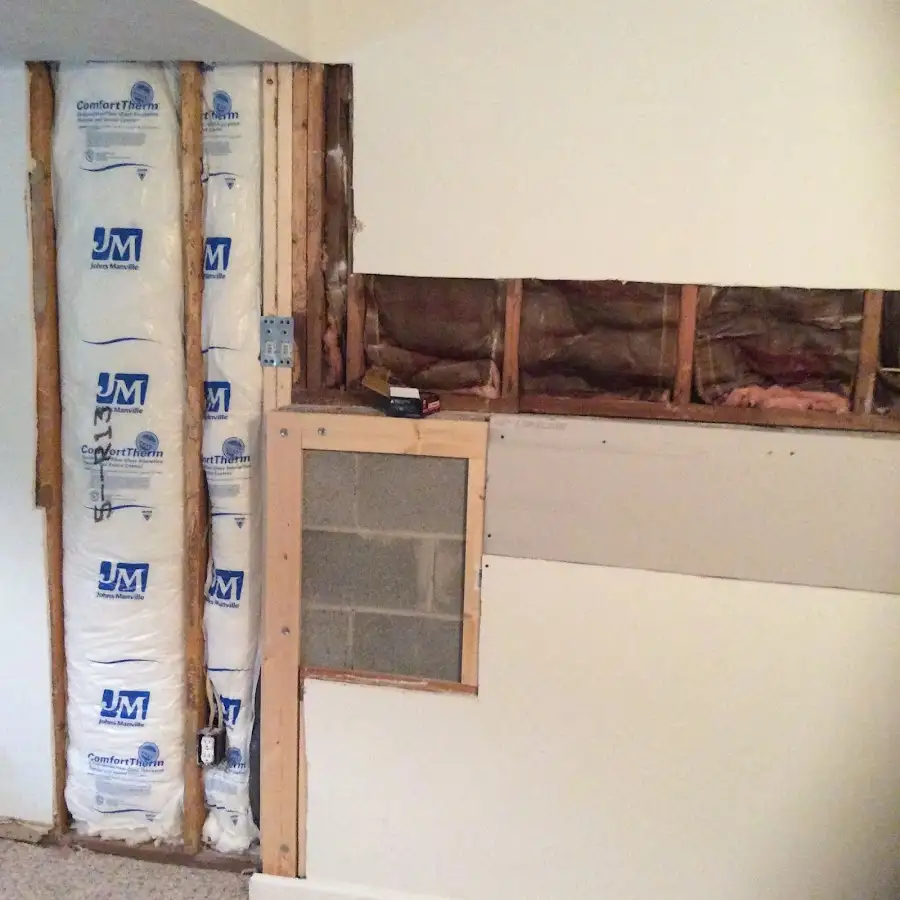 Wall insulation replacement during Odor Removal & Deodorization in Pequea